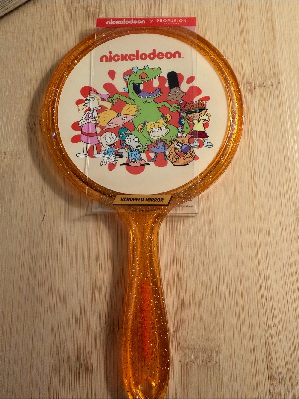 Profusion Cosmetics x Nickelodeon hand held mirror